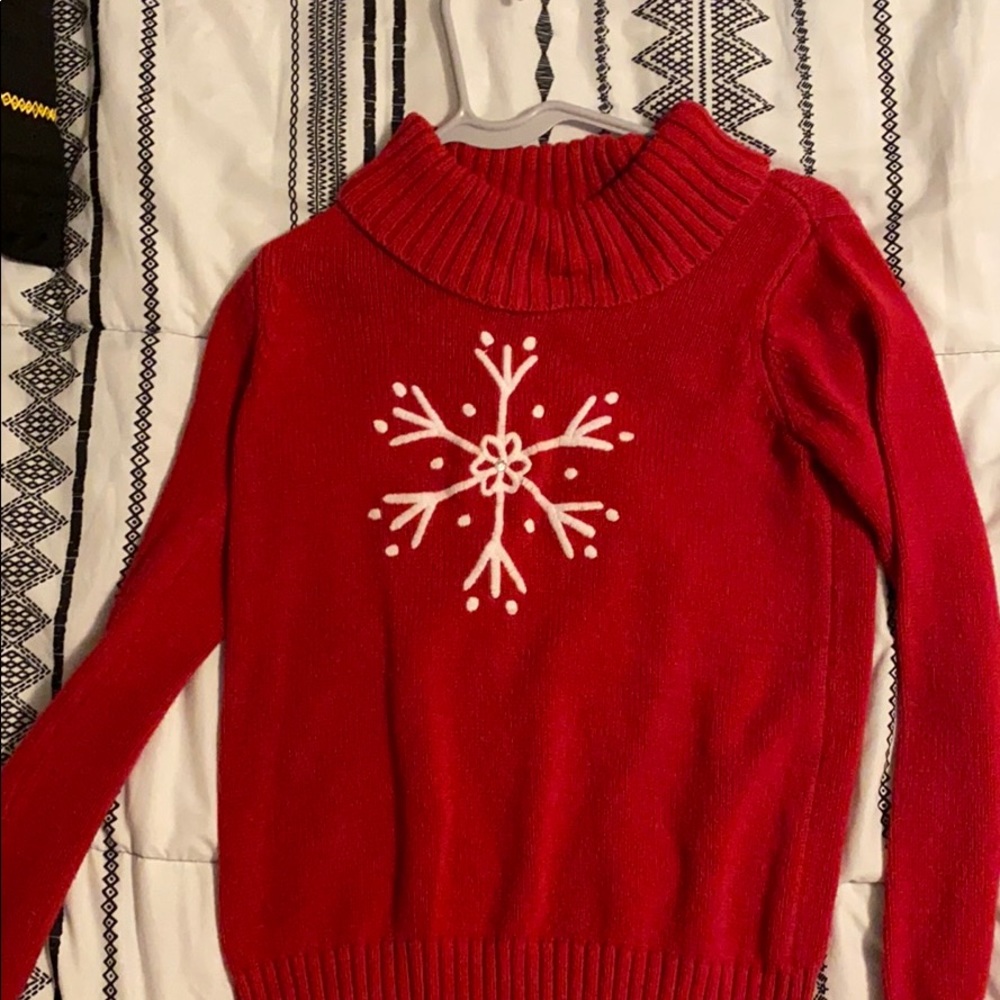 Red Christmas sweater